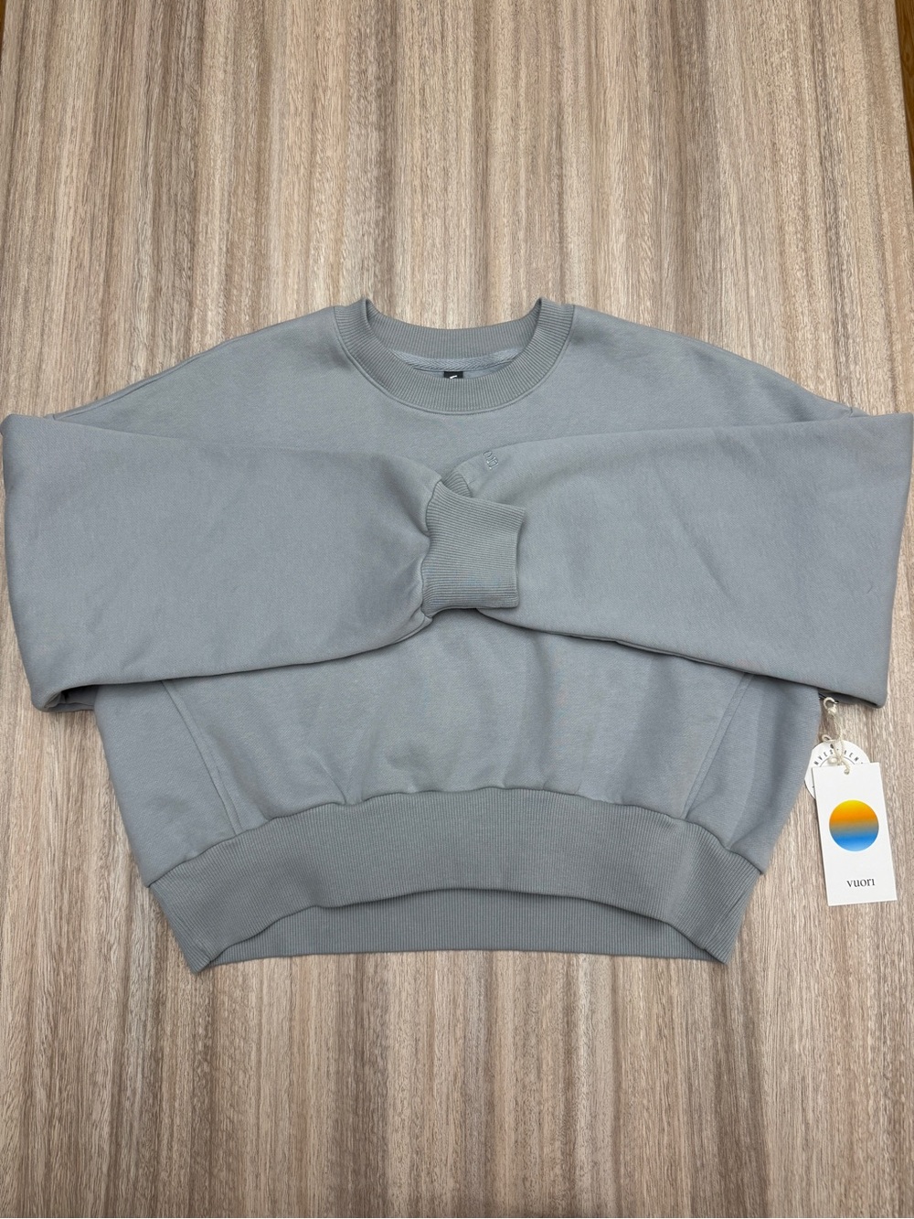 NWT Vuori Restore Mini Crew in Blue Haze Size X-Small Women’s